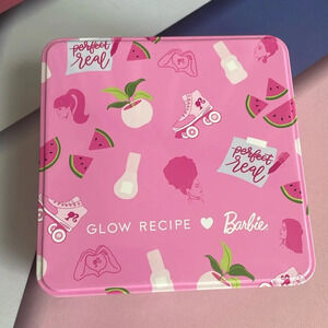 Glow Recipe x Barbie metal box and lid